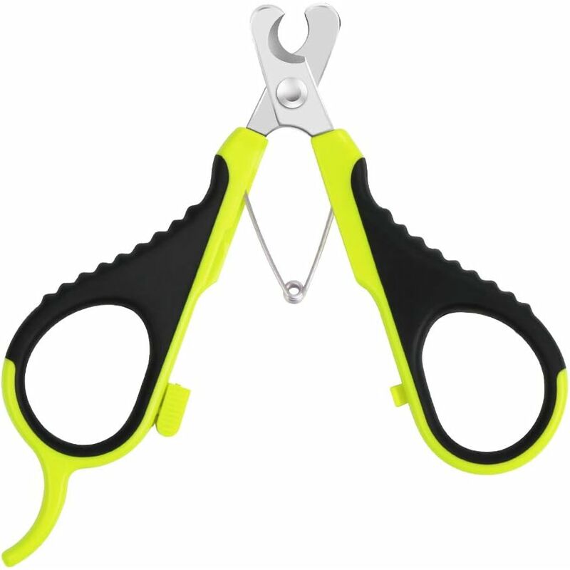 

Tijeras profesionales para uñas de gato, conejos y animales pequeños, tijeras para gatos, tijeras, tijeras curvas de acero inoxidable, tijeras para