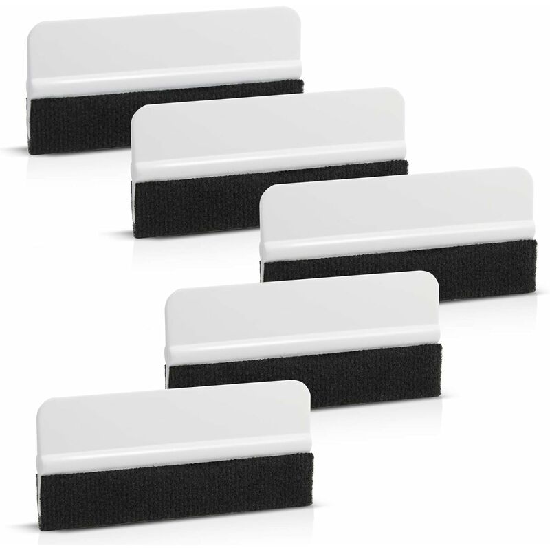 

Tool 5 piezas de envoltura de vinilo suave para instalación de película de tinte para ventanas, aplicador de película de vinilo, escobilla de goma