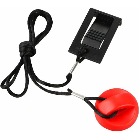 LITZEE Universeller magnetischer Laufband-Sicherheitsschlüssel für alle NordicTrack-, Proform-, Image-, Weslo-, Reebok-, Epic-, Golds Gym-, Freemotion- und Healthrider-Laufbänder