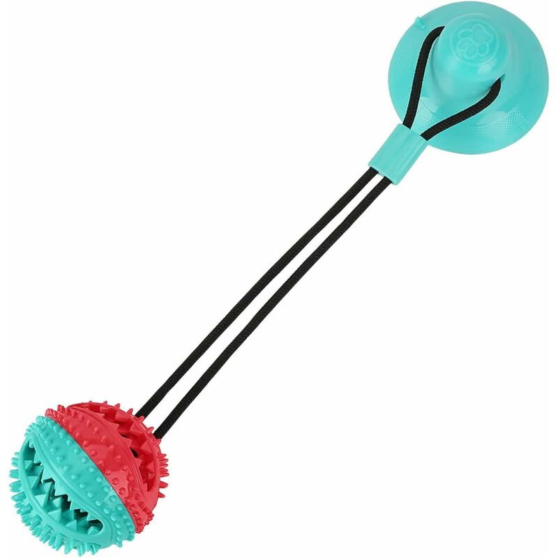 

Ventosa para perros Juguete para perros Dispositivo de limpieza de dientes para perros y gatos Juguete para perros con ventosa Juguete para perros