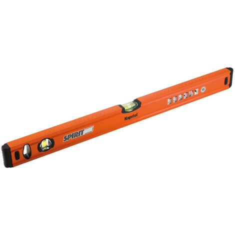 LIVELLA A BOLLA 80cm ALLUMINIO LIVELLO CARPENTIERI SPIRIT KAPRIOL
