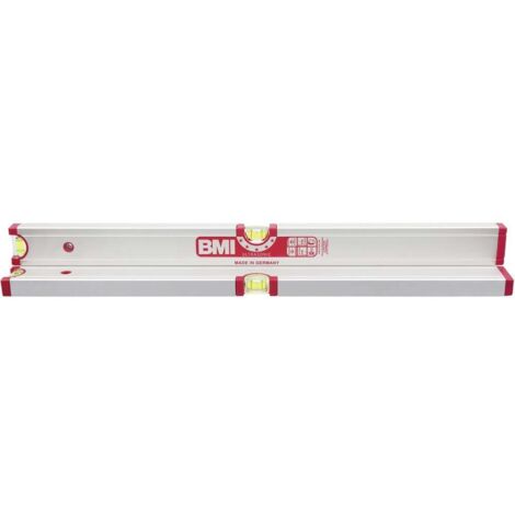 Livella a bolla per pali 692 60cm alluminio argento ± 0,5 mm/m