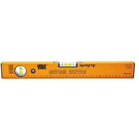 LIVELLA A DUE BOLLE MAGNETICA cm 40