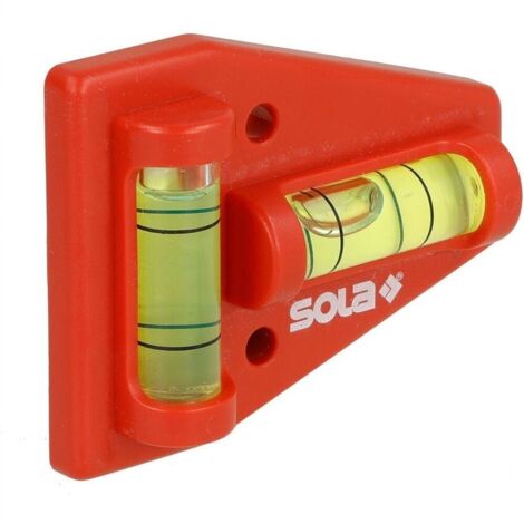 LIVELLA IN RESINA K 5 SOLA 2 BOLLE A CROCE 36008