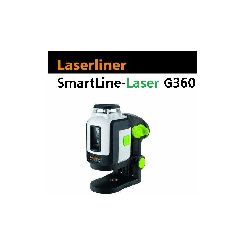 Image of Livella laser autolivellante 360° a raggio incrociato verde 360 gradi Laserliner