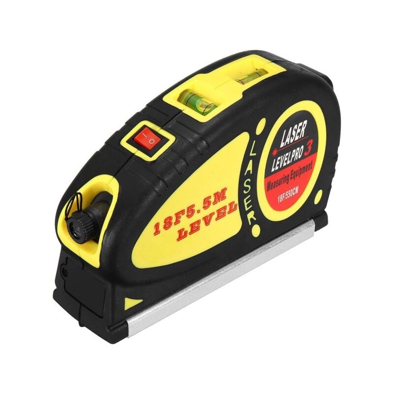 Image of Trade Shop - Livella Laser Metro 5mt Multifunzione Pro Lv03 Di Precisione Professionale