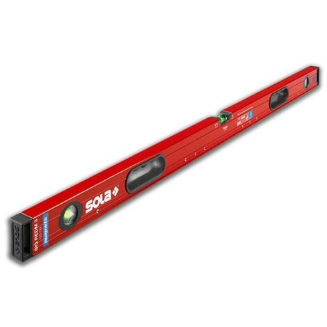 Livella Magnetica Sola Big RedM 3 Bolle da cm 120 - 01816401