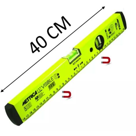 LIVELLA METRICA MAGNETICA GIALLA CM.40 -PROMO-