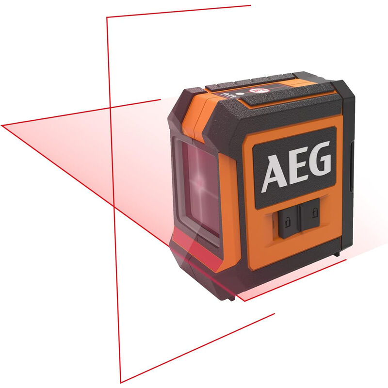 Image of AEG - livella laser autolivellante laser rosso fino a 15m protezione IP54 CLR215-B