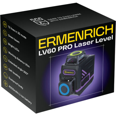 Livello laser Ermenrich PRO LV60