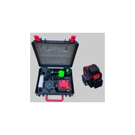 Livello laser ideal star 3 linee verdi, portata fino a 40mt