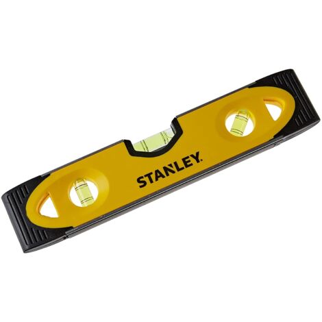 Livello Torpedo - Bimaterico - Magnetico - 23 cm - 3 fiale - STANLEY, 0-43-511