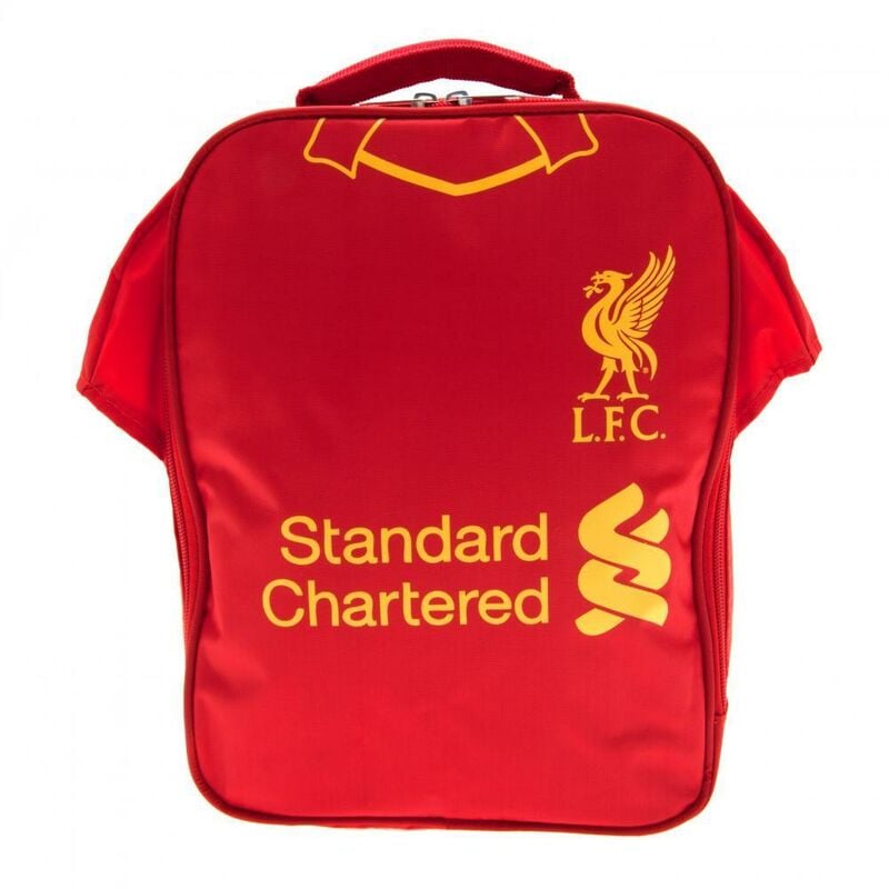 Liverpool FC Football Shirt Lunch Bag (One Size) (Red/Yellow) - Red/Yellow