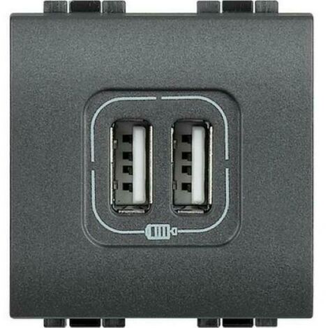 Living international usb 2 prese 1200ma 5v l4285c2