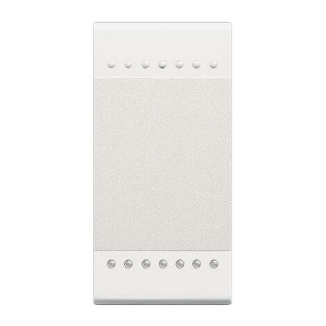 Living Light Copritasto con lente illuminabile, 1 Modulo, Bianco