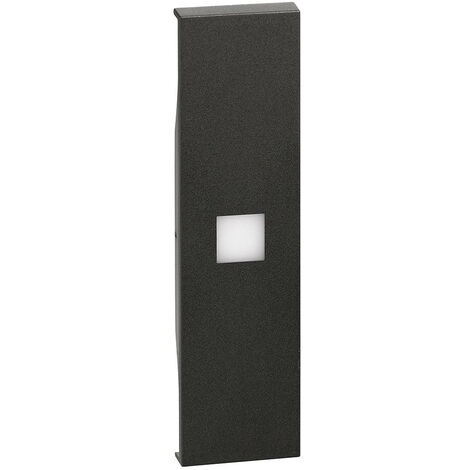 Living Now enjoliveur 1 module commande éclairage noir témoin BTICINO BTKG01X