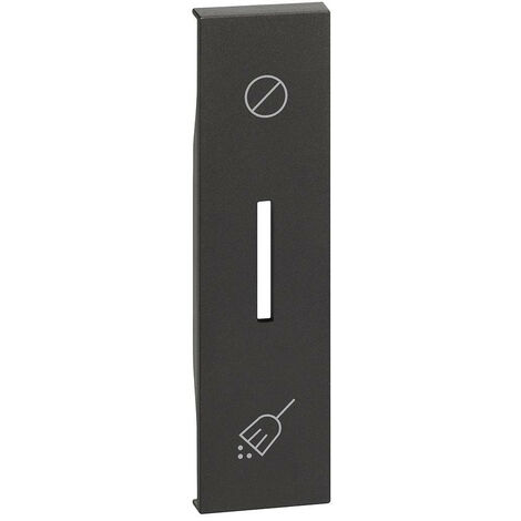 Living Now enjoliveur 1 module DND MUR noir BTICINO BTKG06H