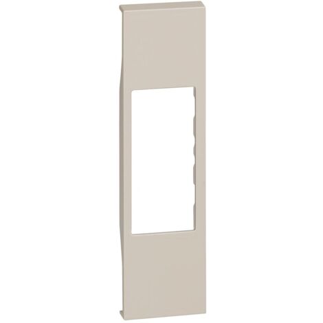 Living Now enjoliveur 1 module RJ sable BTICINO BTKM07