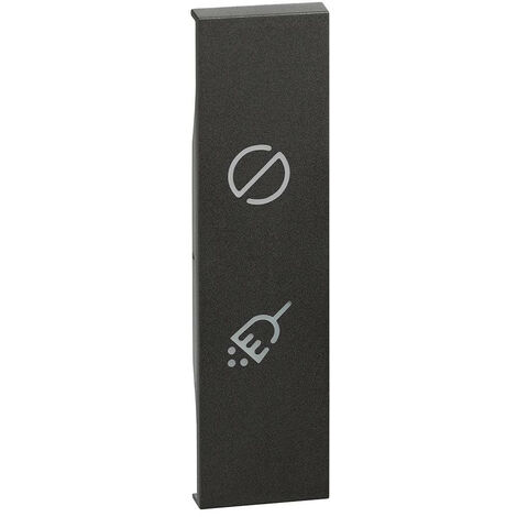 Living Now enjoliveur 1 module SIGNALIS.DND MUR noir BTICINO BTKG11H