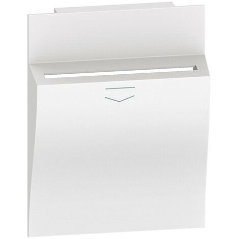 Living Now enjoliveur 2 modules INT.A badge blanc BTICINO BTKW22M2