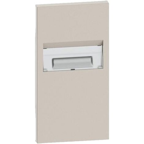 Living Now enjoliveur 2 modules lampe DIR. sable BTICINO BTKM71