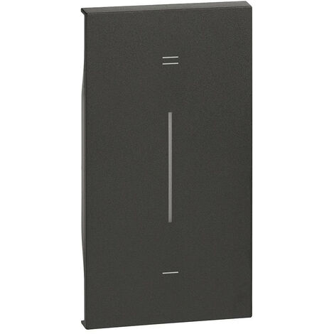 Living Now enjoliveur +/- 2 MODULES NOIR MYHOMEUP BTICINO BTKG19MH2