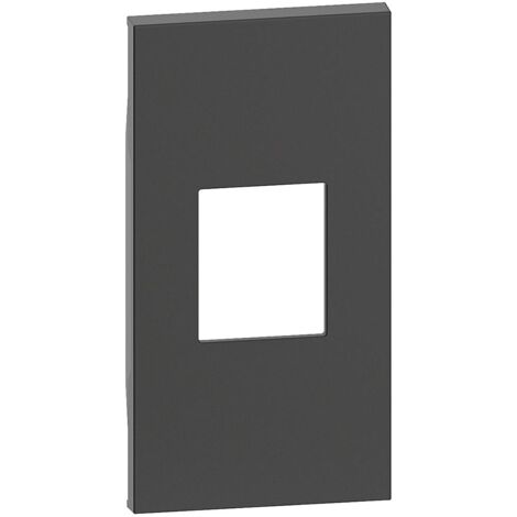 Living Now enjoliveur 2 modules optique noir BTICINO BTKG13M2