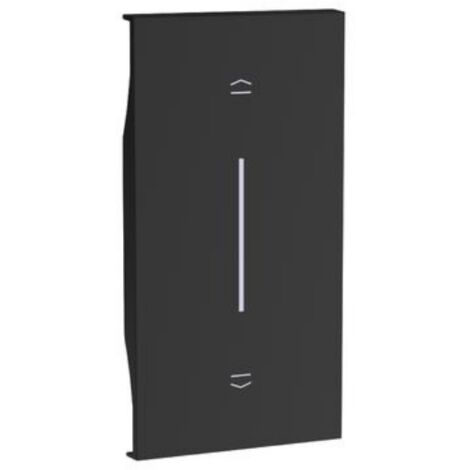 Living Now enjoliveur 2 modules volet roulant noir BTICINO BTKG05M2