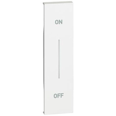 Living Now enjoliveur ON/OFF 1 MODULE BLANC MYHOMEUP BTICINO BTKW01MHAG