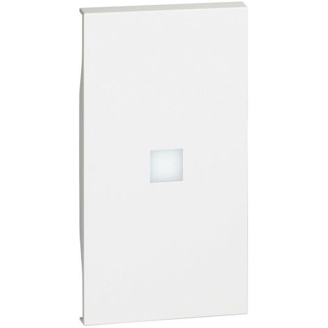Living Now enjoliveur PERSONNALISABLE 2 MODULES BLANC MYHOMEUP BTICINO BTKW01MH2X