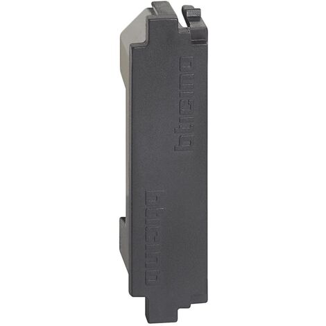 B-TICINO Obturateur demi module Living Now pour centrage d'un mécanisme 1 module avec enjoliveur 2 modules BTICINO BTK4949