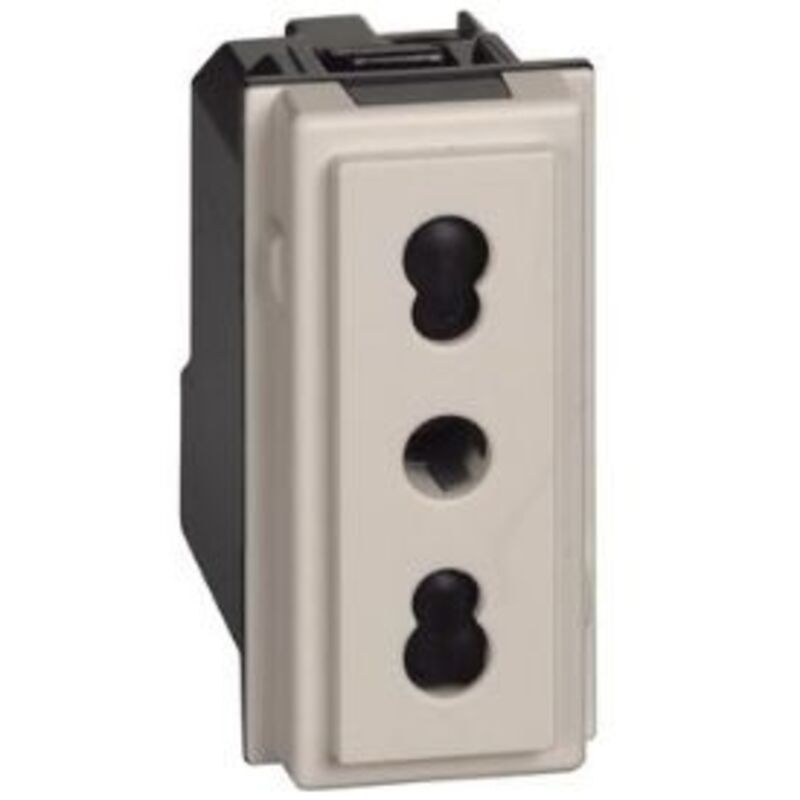 Living Now Presa 2 p+t 16 a 250 Va.c, Spine 2 p e