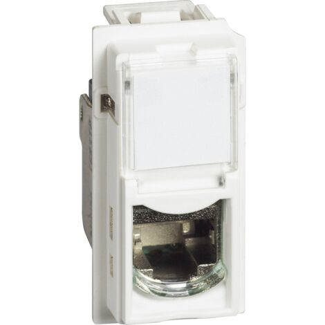 Living Now prise RJ45 FTP CAT6 blanc BTICINO BTKW4279C6F