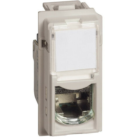 Living Now prise RJ45 FTP CAT6 sable BTICINO BTKM4279C6F