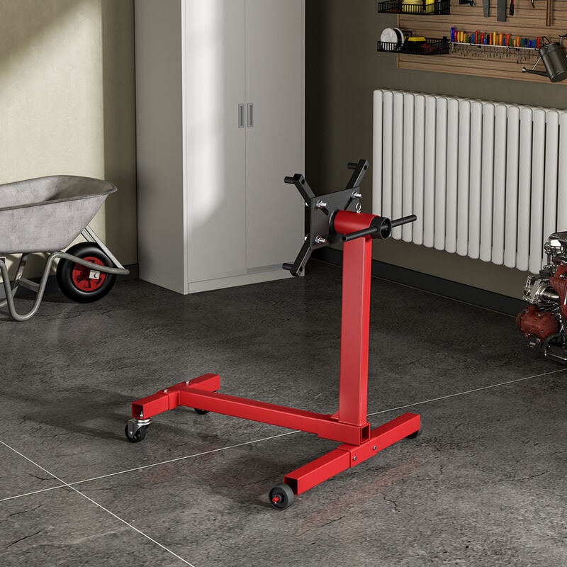 Livingandhome - 1000lbs Steel Folding Engine Stand