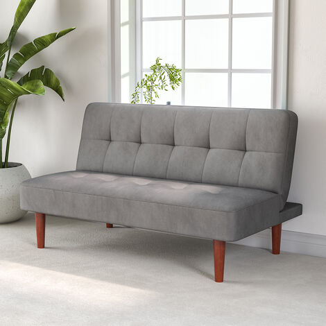 Fabric Upholstered 2 Seater Sofa Bed
