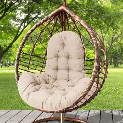 Hanging Basket Seat Cushion Hanging Egg Chair Cushions Hammock Chair  Cushions Thick Nest Back Pillow for Outdoor Patio Garden Swing Chair  Cushion Seat