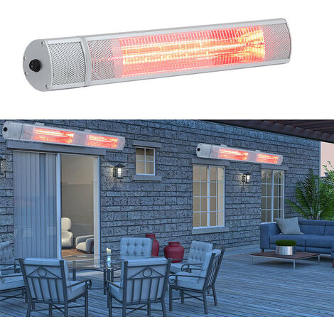 Winter Wall Mounted Electric Patio Heater with Remote Control
