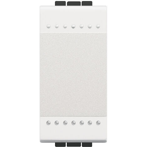 Livinglight-Schalter 16A Auto Terminal 1 Modul Weiß N4001A