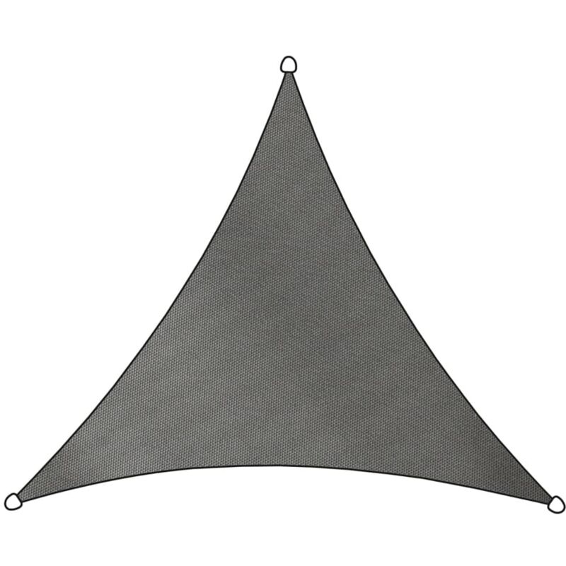 Livin'outdoor Travellife Sonnensegel Dreieck 500 Cm Anthrazit