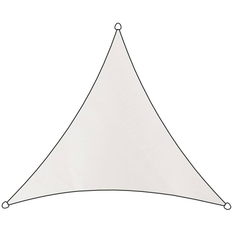 Livin'outdoor Travellife Sonnensegel Dreieck 500 Cm Weiß