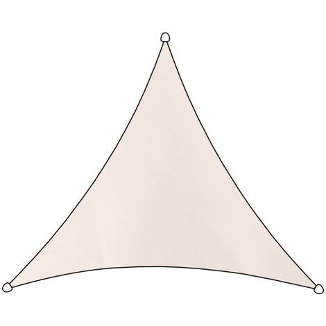 Livin'outdoor Shade Cloth Livigno Oxford Polyester Triangle 5x5x5 m Taupe - Taupe
