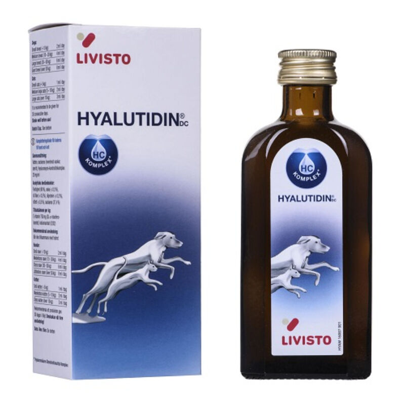 

HYALUTIDIN Condroprotector Líquido para Perros y Gatos, 125 ml - Livisto