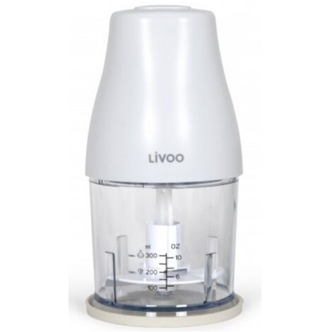 Livoo Profi-Zerkleinerer Weiß 300 ml 400 W