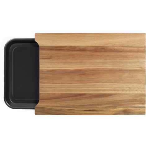 Livoo Schneidebrett Holz hell 36,5 x 27,5 cm