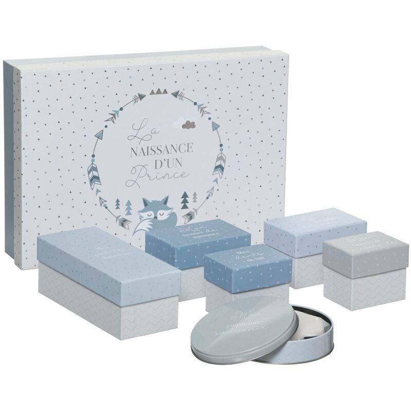 Coffrets cadeaux avec motif Lisk, 7 pièces