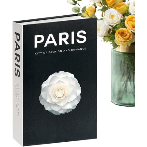 Livre de sécurité pour l'argent - Boîte à monnaie et à bijoux portable