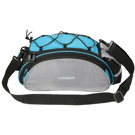 Lixada 13L Multifunktionale Fahrrad-Rücksitztasche für Outdoor-Fahrradfahren, Fahrradträger, Sitztasche für den Kofferraum