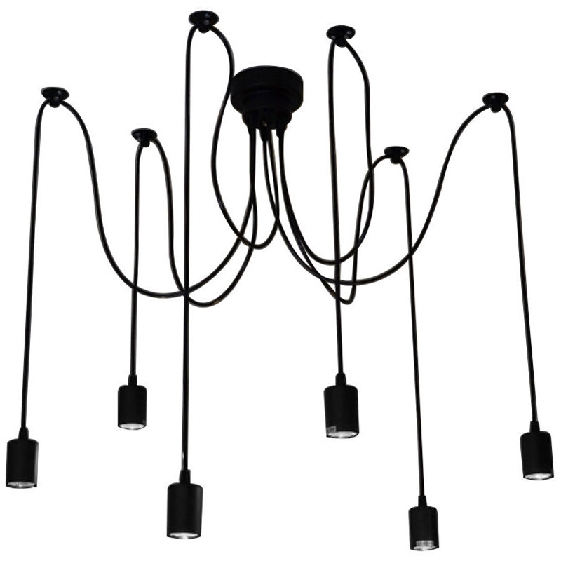 Lustre Antique Industrial Island faisceau lin/éaire en bois Lustre 8 Lampe Lustre Retro Design roue en bois D/écoration Caf/é Salon Salle /à manger,110V//E26