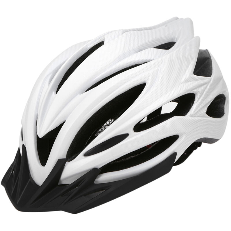 

Casco de ciclismo transpirable con luz trasera Visera de sol Mujeres Hombres Casco de seguridad ligero Casco de bicicleta para bicicleta de montana